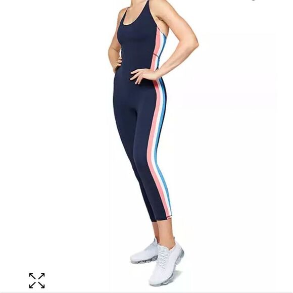 FourLaps Blue Elevate One-Piece Training Jumpsuit Size Medium - Picture 13 of 16